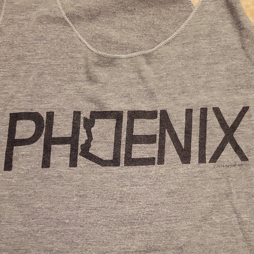 Phenix Women's Light Gray Tank Top - Picture 2 of 7